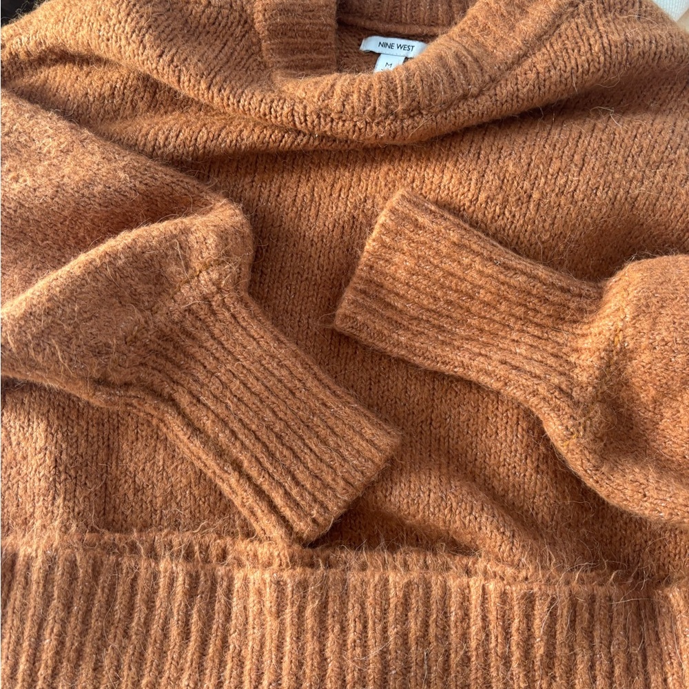 Nine West Cozy Brown Sweater